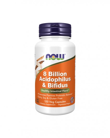 8 Billion Acidophilus & Bifidus (120 caps)