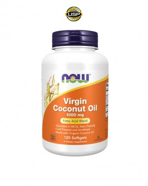 Virgin Coconut Oil 1000 mg (óleo de coco virgem)