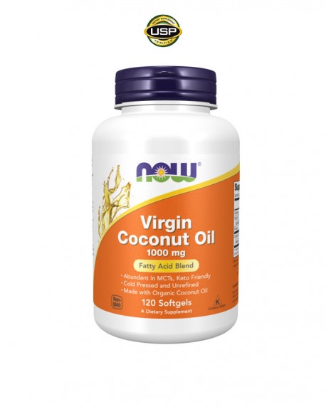 Virgin Coconut Oil 1000 mg (óleo de coco virgem)